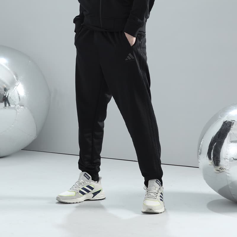 Штаны Adidas Тхэквондо Спортивные трикотажные брюки Унисекс Черный - изображение 5