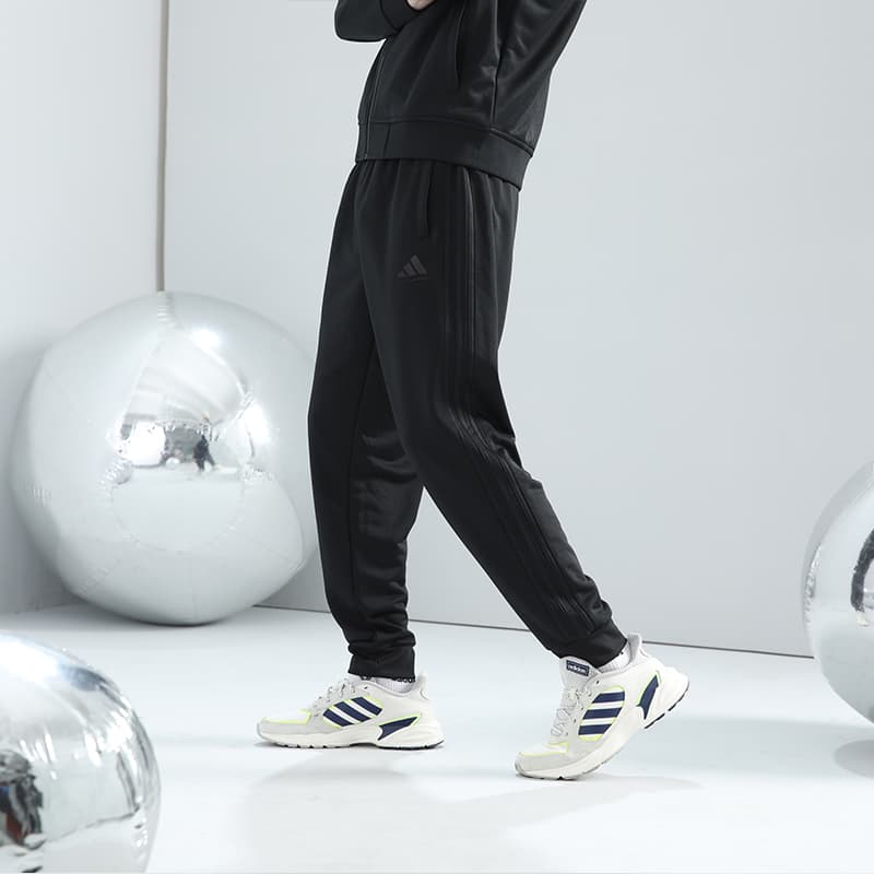 Штаны Adidas Тхэквондо Спортивные трикотажные брюки Унисекс Черный - изображение 6