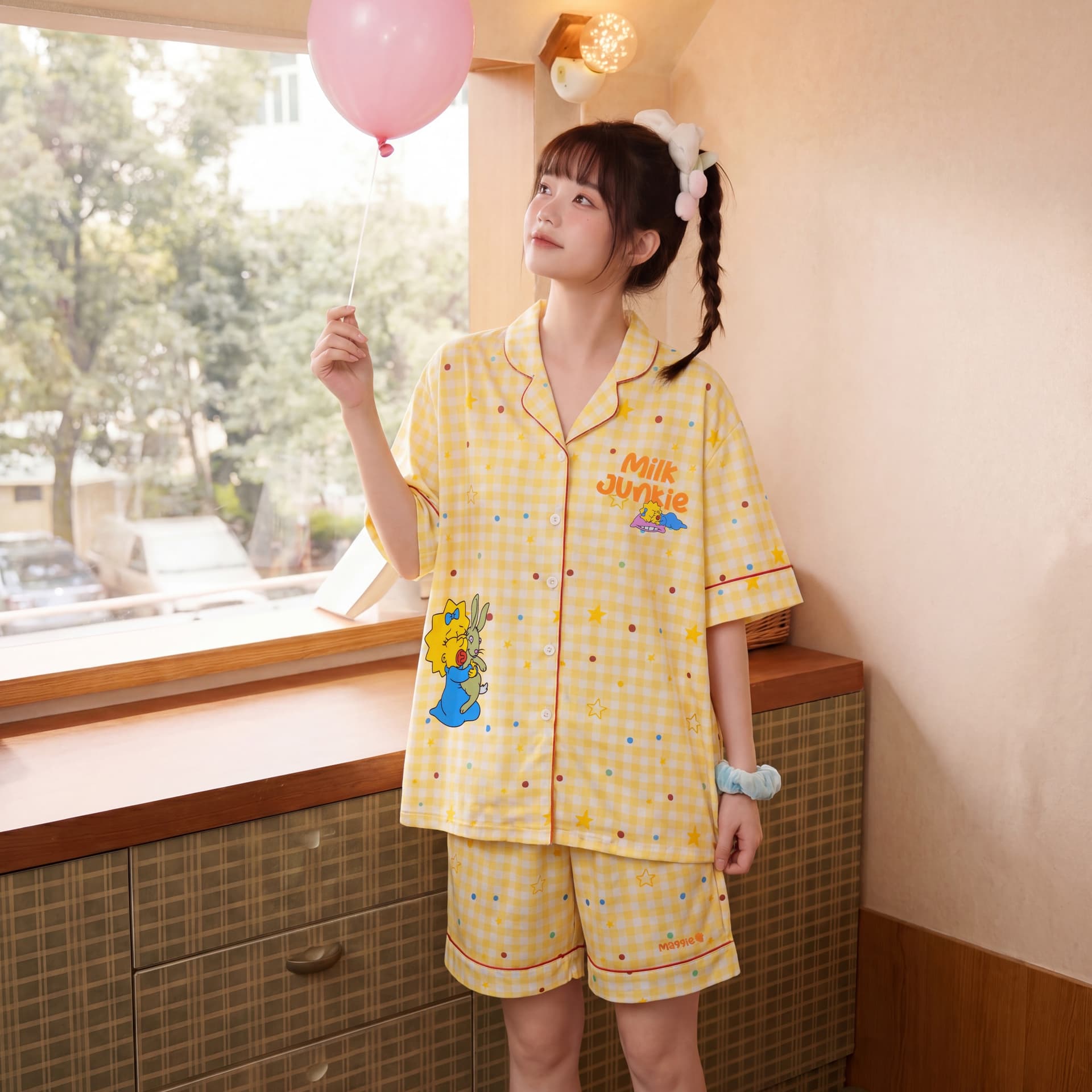Пижама The Simpsons Yellow Unisex Pajama Sets Симпсоны Желтые Унисекс Пижамные Комплекты - изображение 8