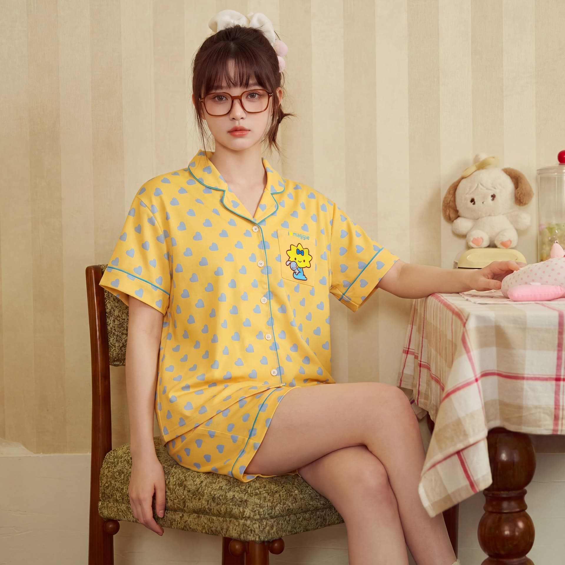 Пижама The Simpsons Yellow Unisex Pajama Sets Симпсоны Желтые Унисекс Пижамные Комплекты - изображение 8