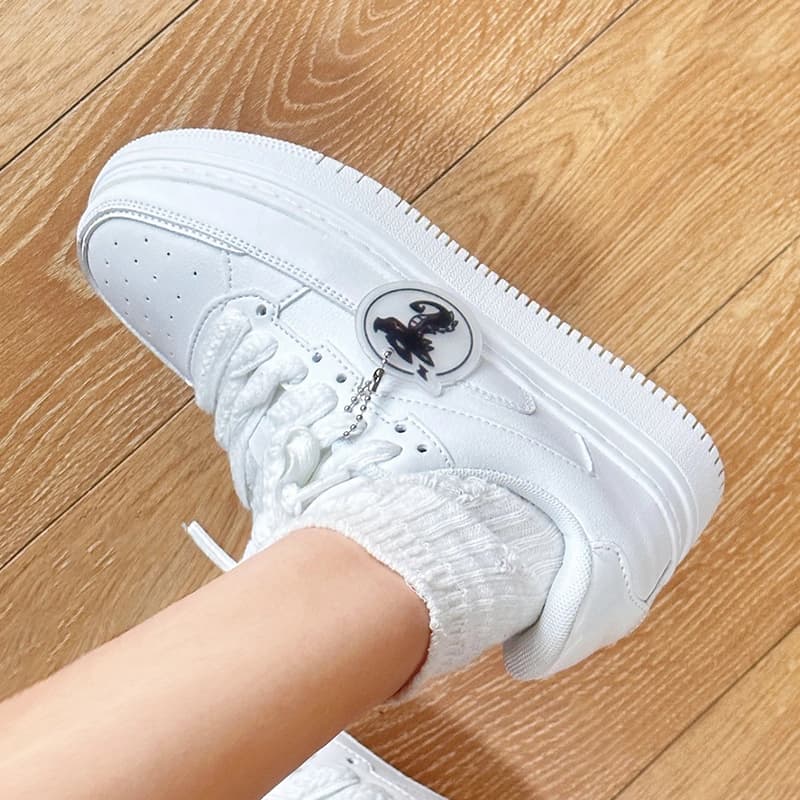 Кроссовки Jifffly Classic Low White - изображение 6