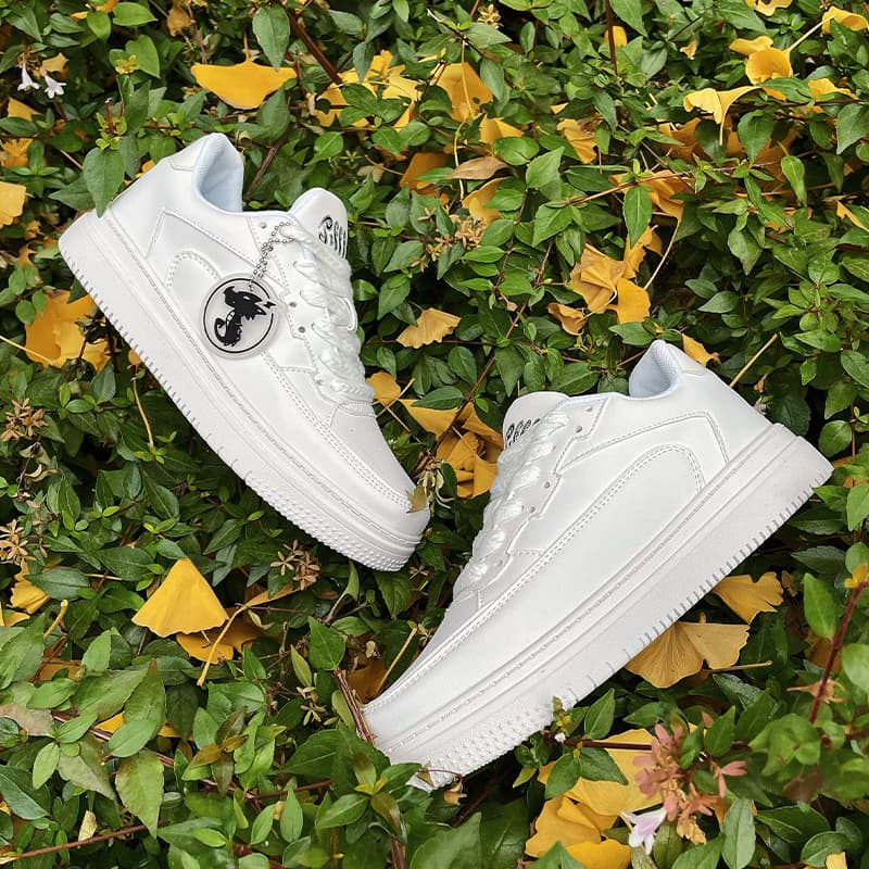 Кроссовки Jifffly Classic Low White - изображение 4