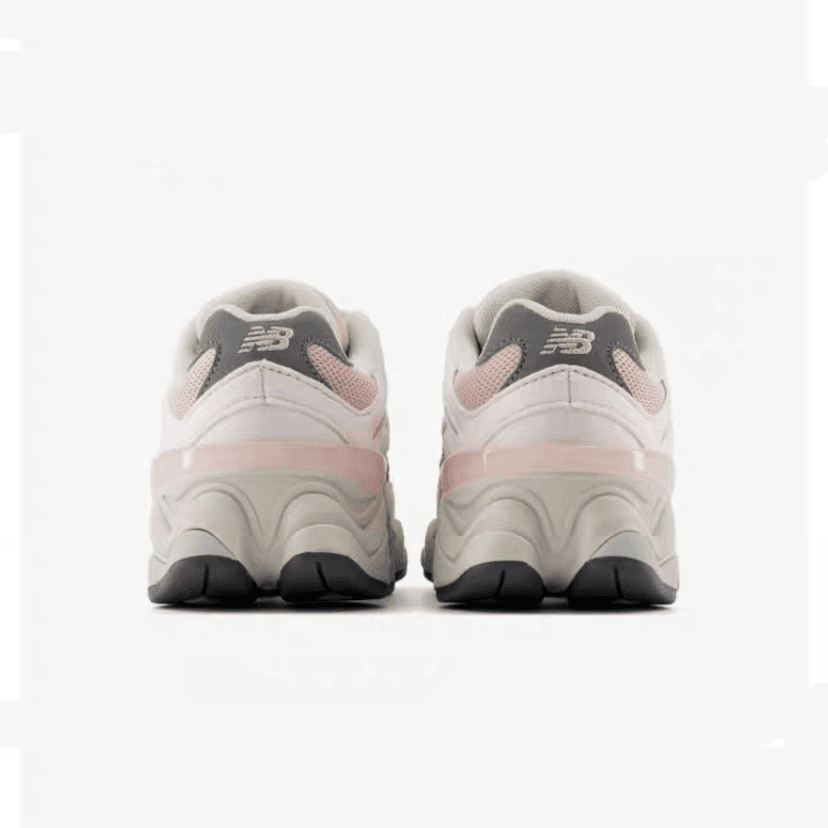 Кроссовки New Balance NB 9060 Удобные Круглые Пальцы Анти-КИК Амортизация Низкие Детские Лайфстайл Кроссовки Розовые Детские - изображение 4