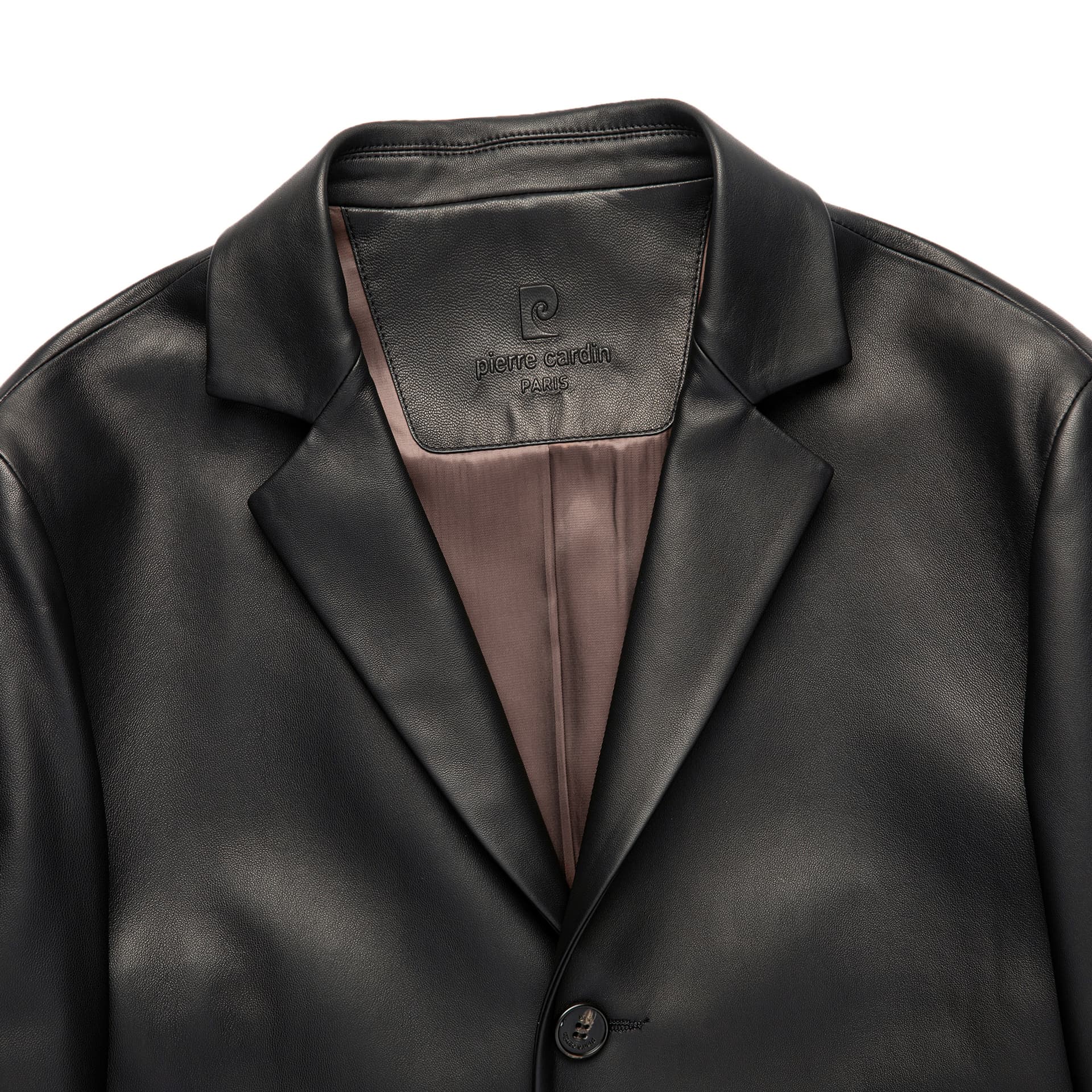 Кожаная куртки PIERRE CARDIN Мужская кожаная куртка - изображение 6