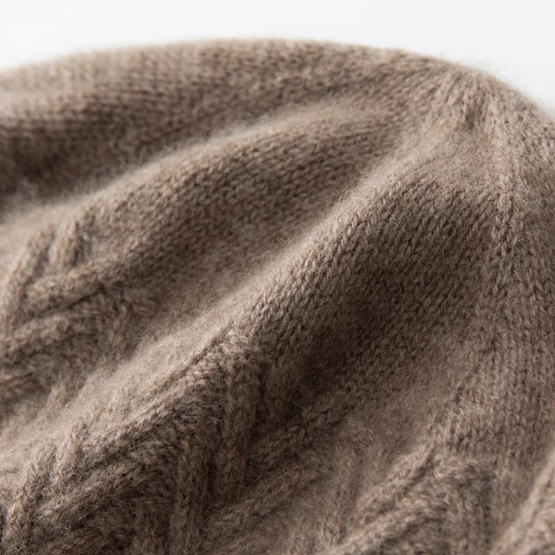 Шапка PIERRE CARDIN Eco Плюшевая шапка-бини с круглым узором для женщин - изображение 3