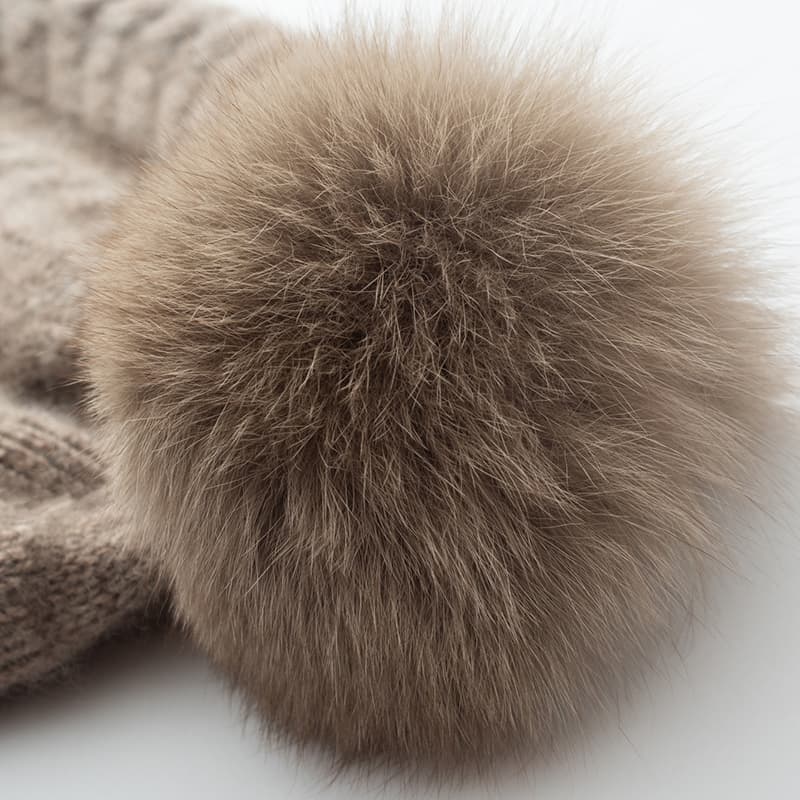Шапка PIERRE CARDIN Eco Плюшевая шапка-бини с круглым узором Унисекс - изображение 8