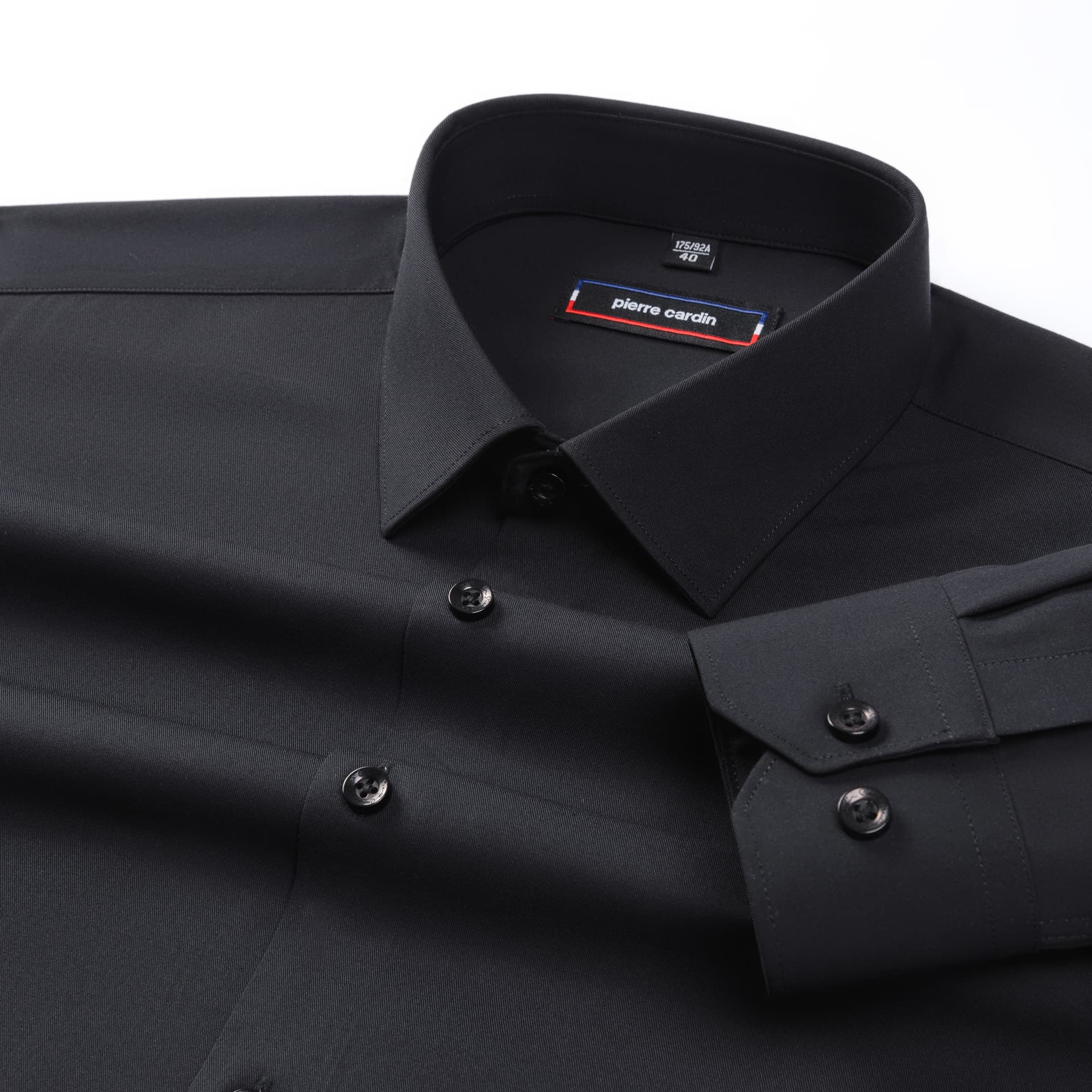 Рубашка PIERRE CARDIN Мужские Черные Рубашки - изображение 2