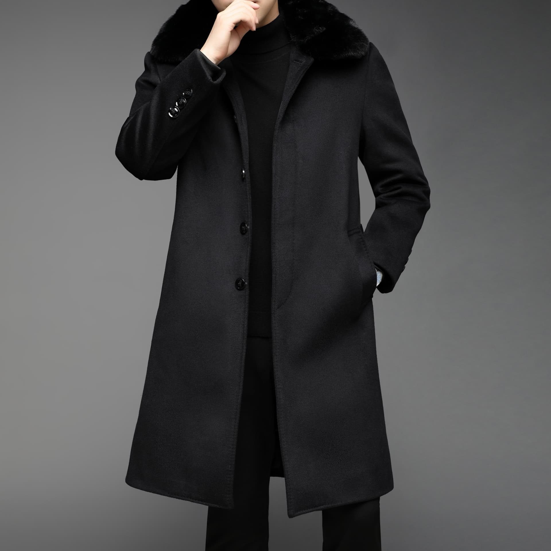 Пальто PIERRE CARDIN Мужское пальто - изображение 4