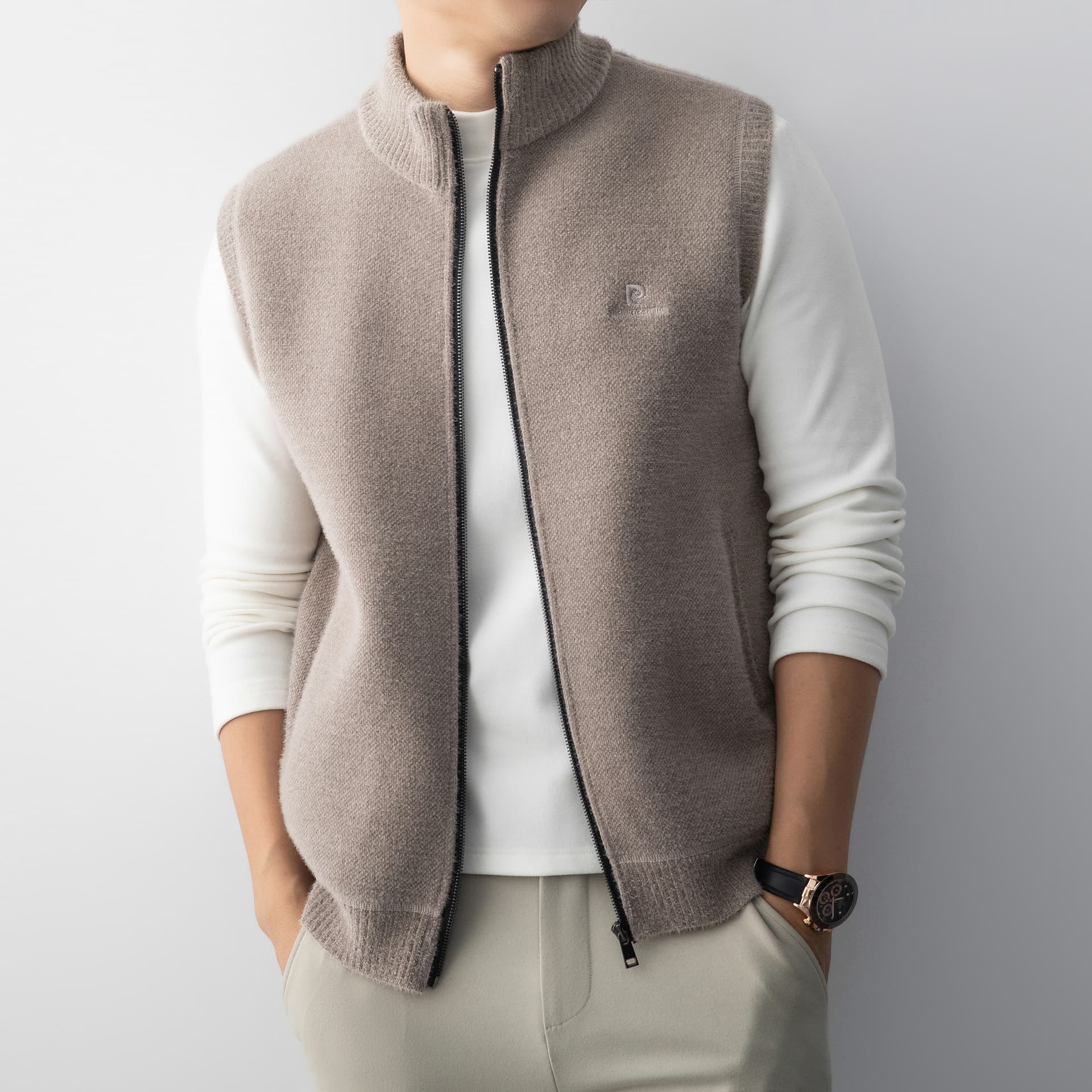 Жилет PIERRE CARDIN Мужские жилеты - изображение 4