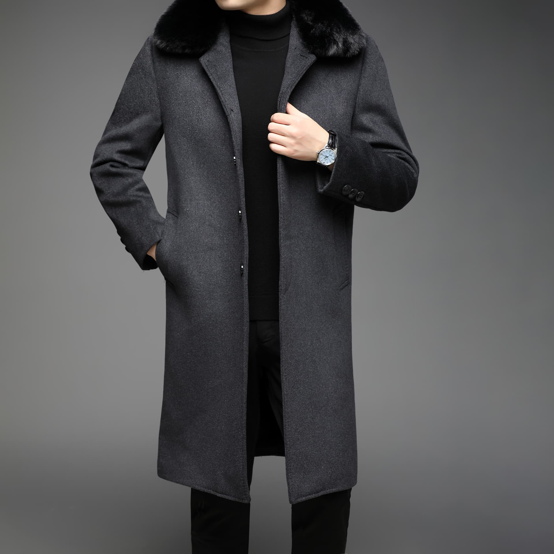 Пальто PIERRE CARDIN Мужское пальто - изображение 4