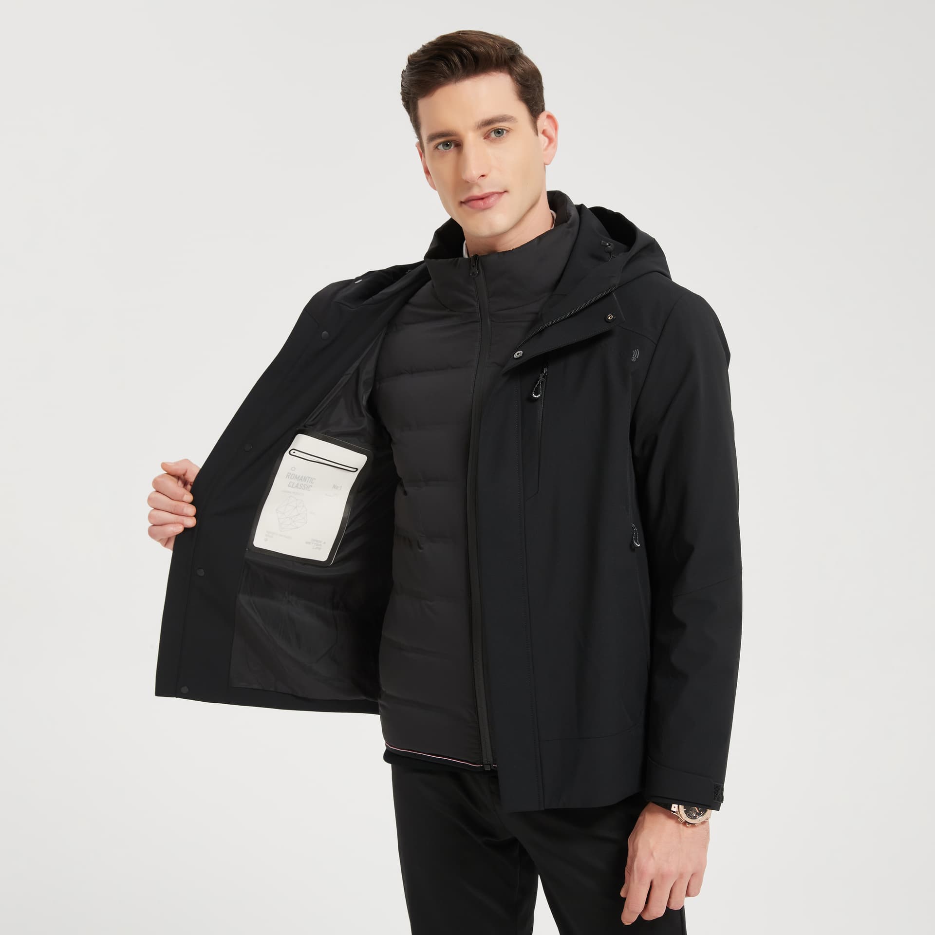 Зимняя куртка PIERRE CARDIN Мужской пуховик - изображение 5