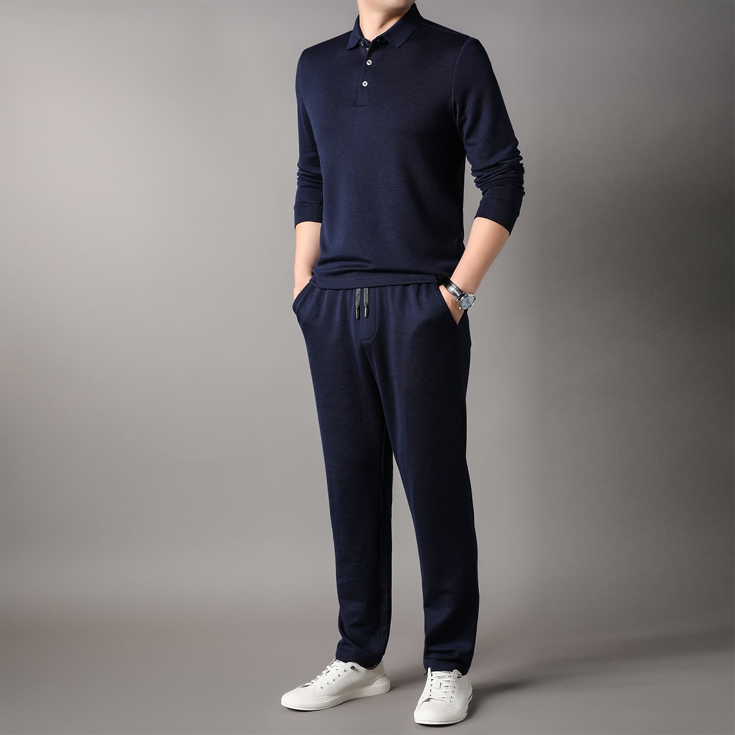 PIERRE CARDIN Мужской костюм с толстовкой - изображение 2