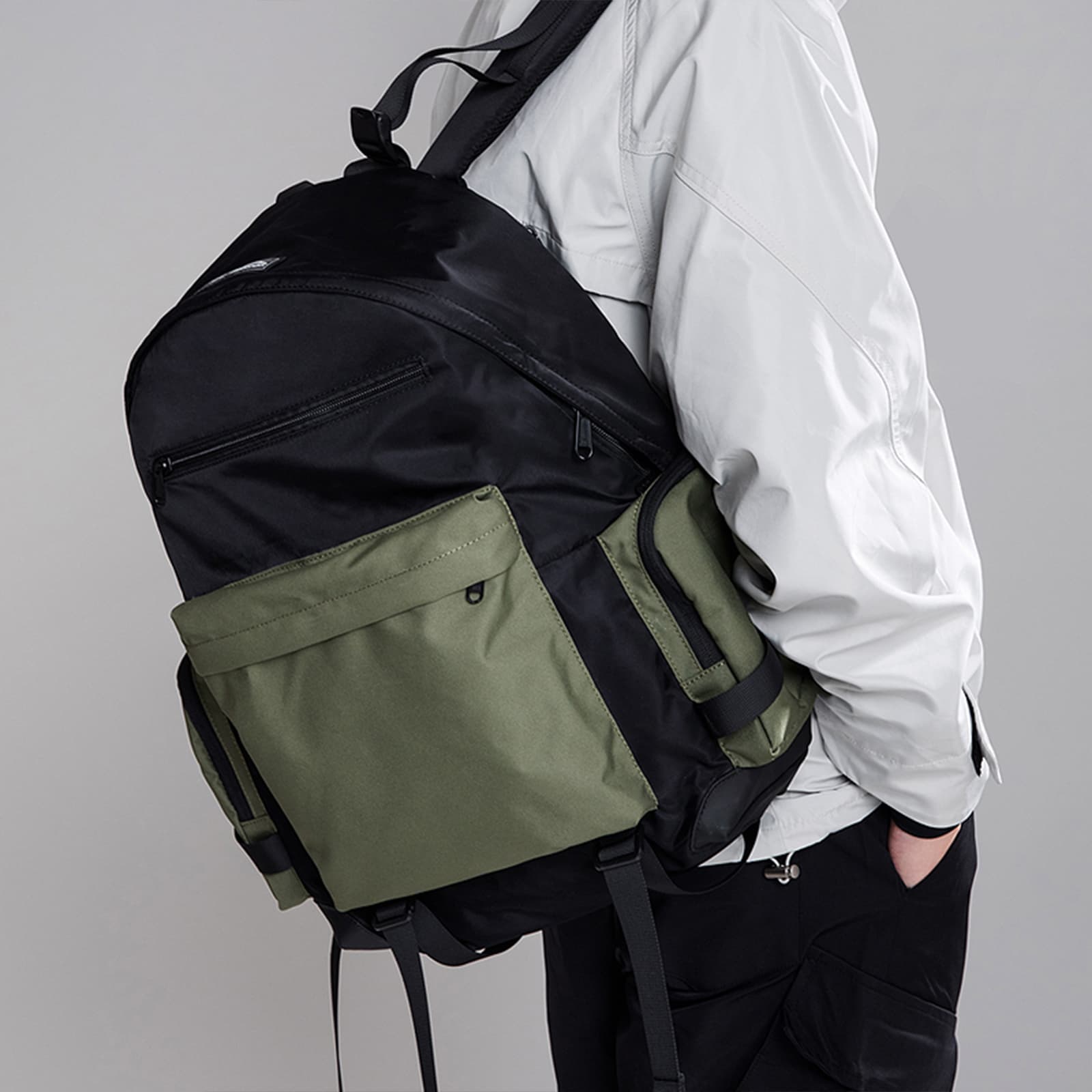 Рюкзак Slazenger Backpack Black Green - изображение 5