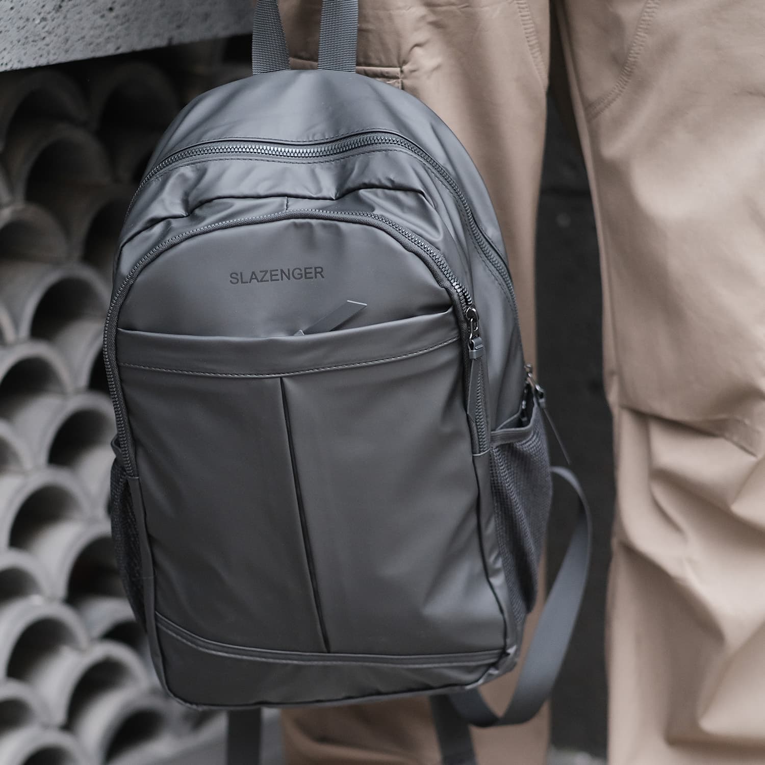 Рюкзак Slazenger Backpack Black - изображение 5