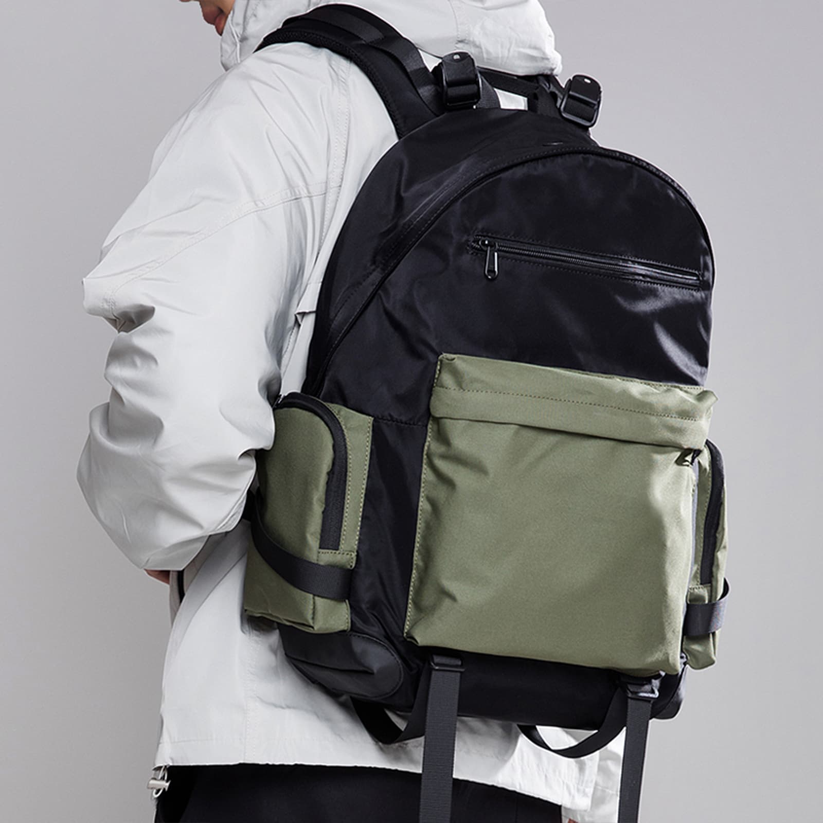 Рюкзак Slazenger Backpack Black Green - изображение 4