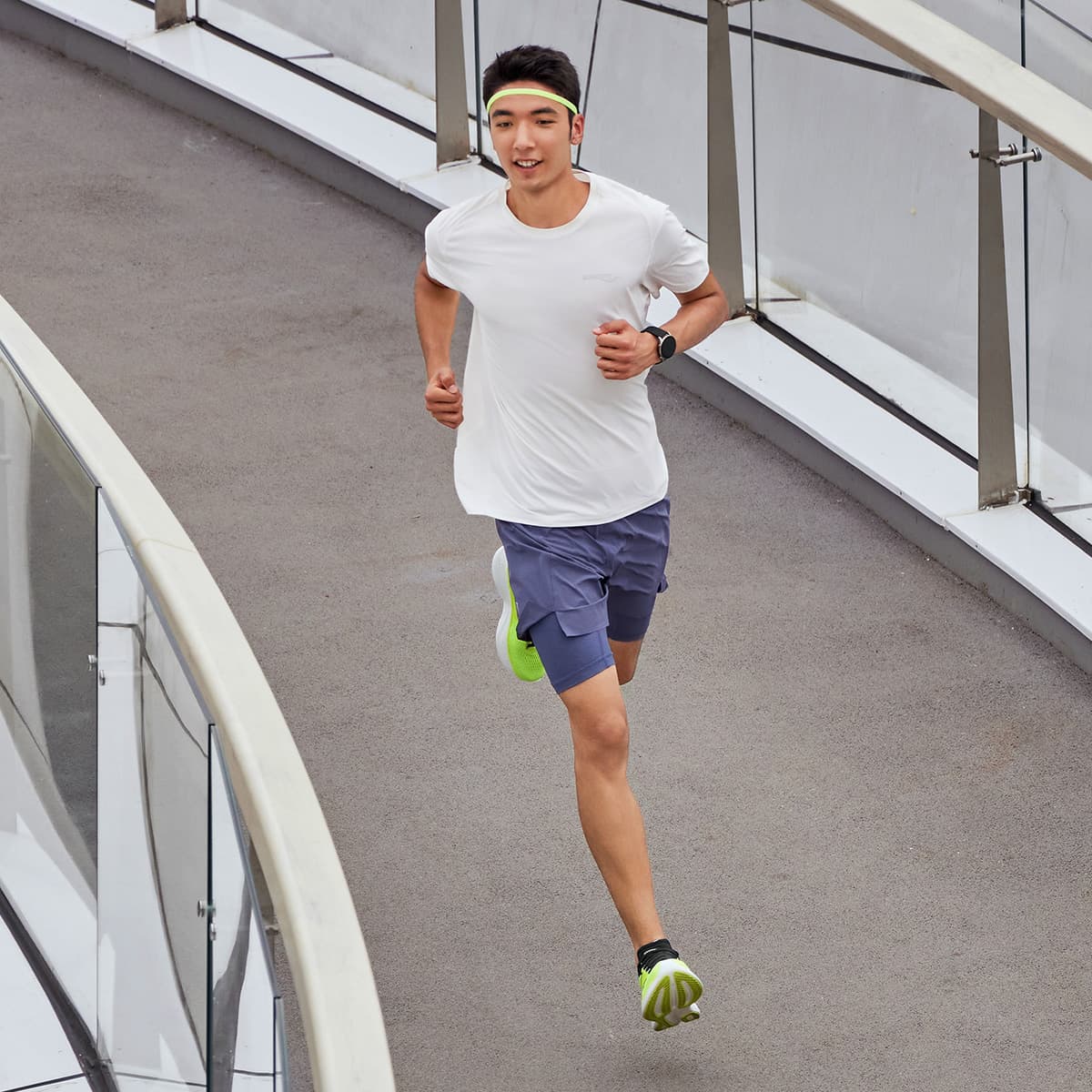 Кроссовки для бега Saucony Ride 17 Fluorescent Green - изображение 9