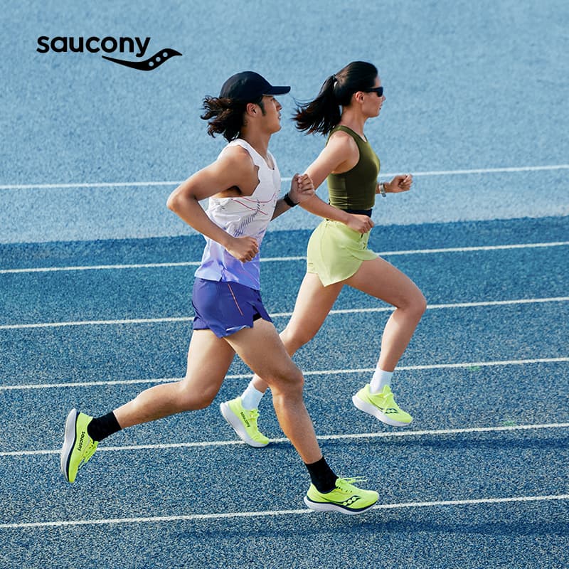 Кроссовки для бега Saucony Kinvara 15 Fluorescent Green Blue - изображение 26