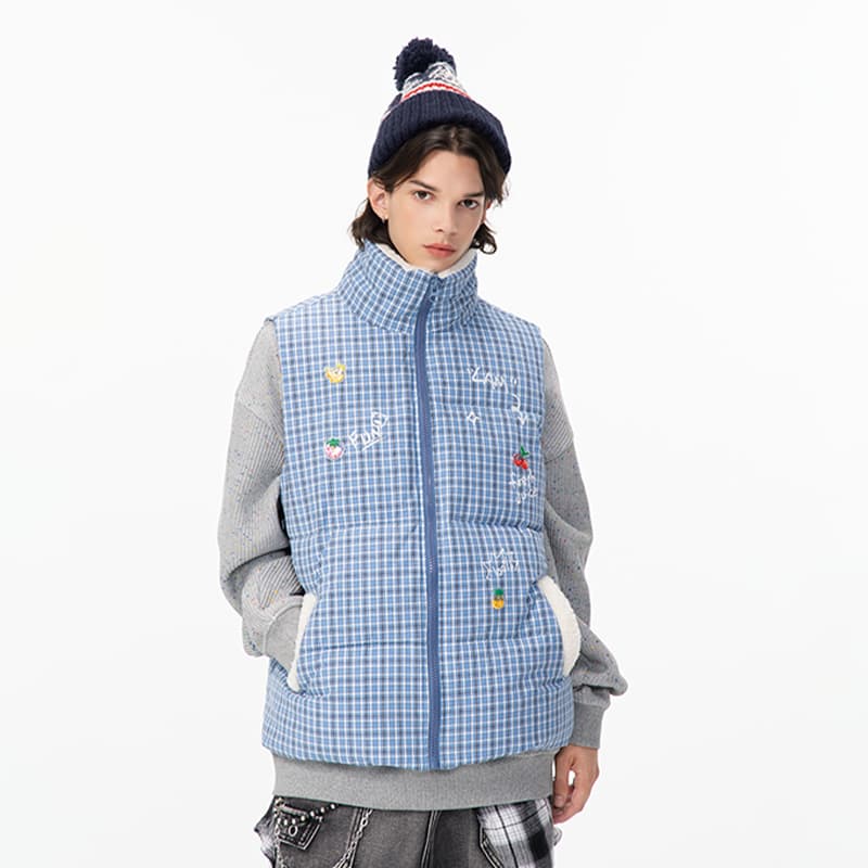 Жилет LAMLICKA Blue Unisex Gilets - изображение 3