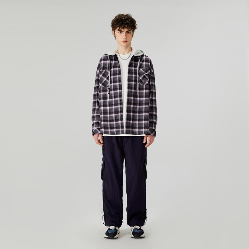 Куртка LAMLICKA SS24 Куртки и Пальто Унисекс Фиолетовый - изображение 7