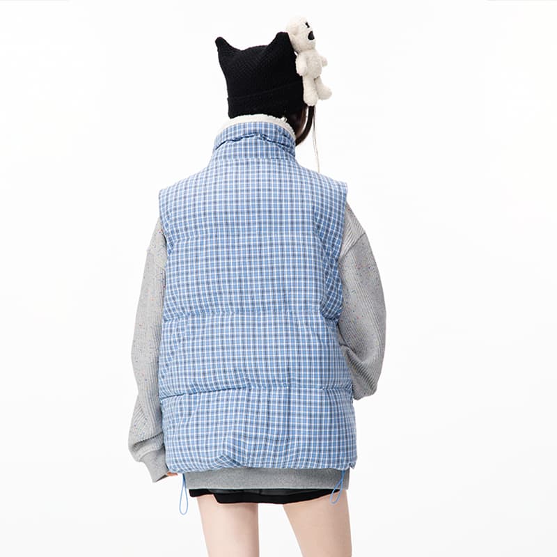 Жилет LAMLICKA Blue Unisex Gilets - изображение 6