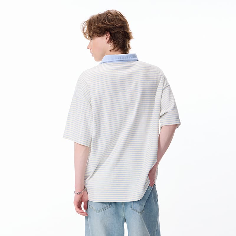 Поло LAMLICKA Blue Unisex Polo - изображение 4