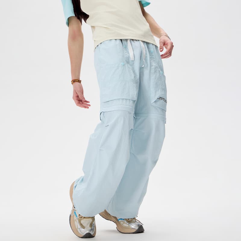 Штаны LAMLICKA Blue Unisex Casual Pants LAMLICKA Синий Унисекс Повседневные Штаны - изображение 3