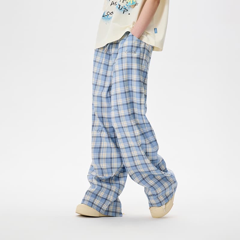 Штаны LAMLICKA Blue Unisex Casual Pants LAMLICKA Синий Унисекс Повседневные Брюки - изображение 6
