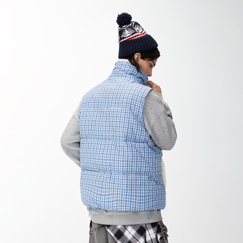 Жилет LAMLICKA Blue Unisex Gilets - изображение 4