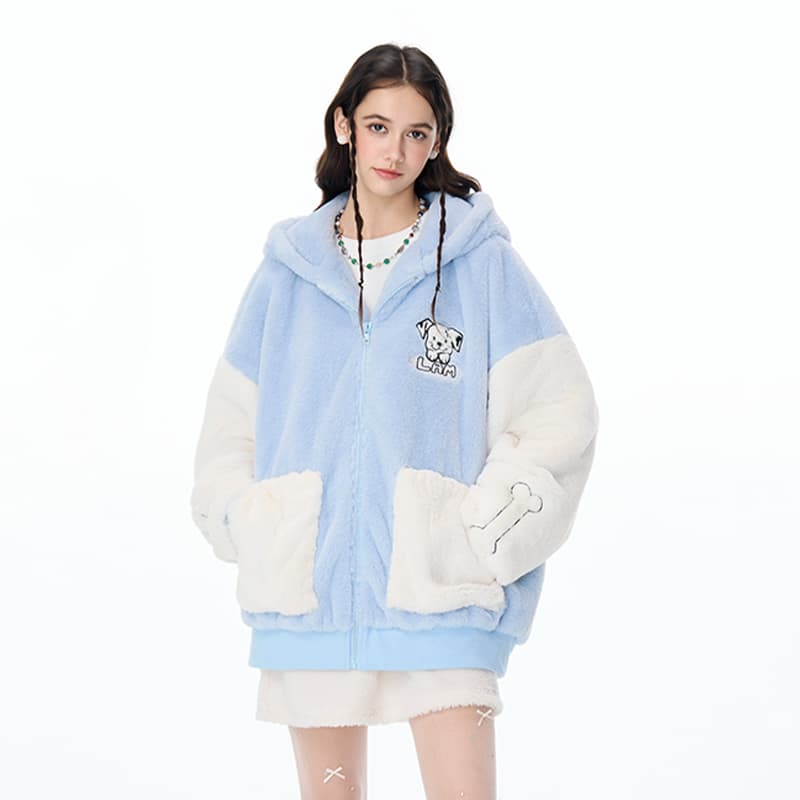 Куртка LAMLICKA Blue Unisex Куртки - изображение 6