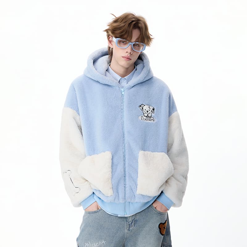 Куртка LAMLICKA Blue Unisex Куртки - изображение 3