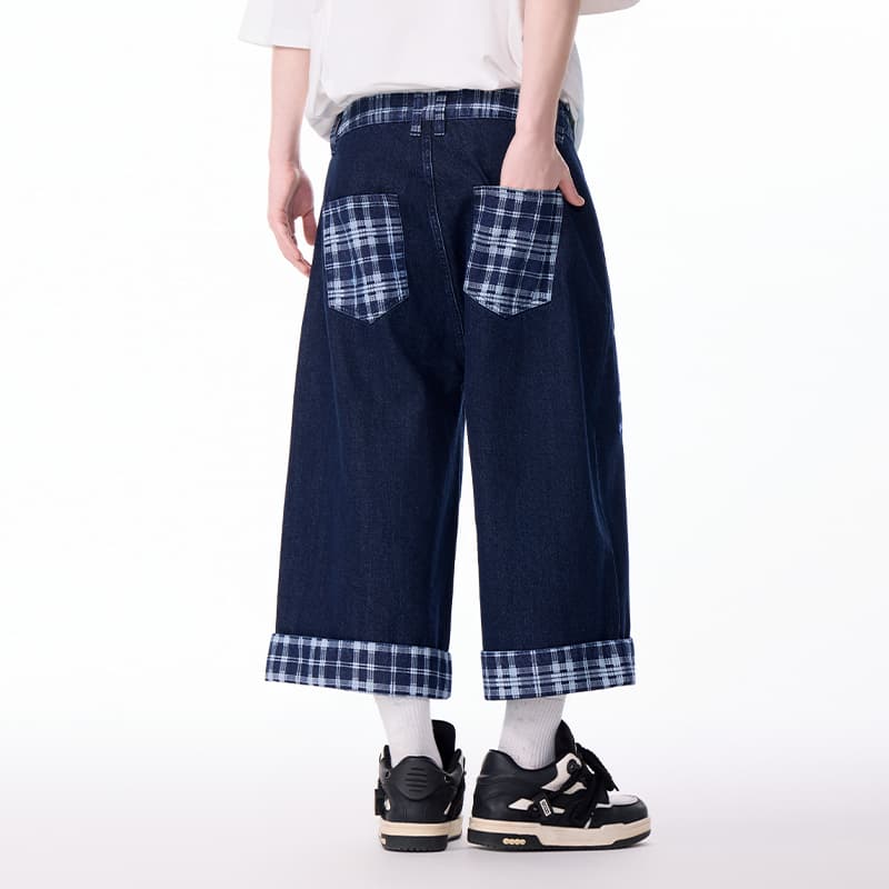 Джинсовые шорты LAMLICKA Blue Unisex Джинсовые шорты - изображение 4