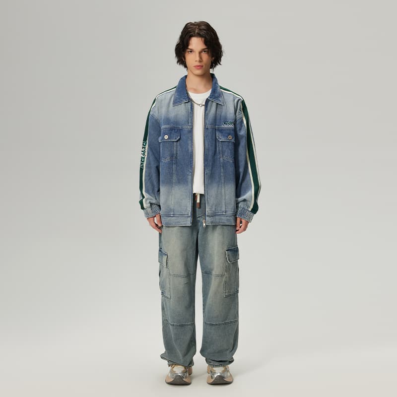 Джинсовая куртка LAMLICKA Denim Jacket Blue - изображение 6