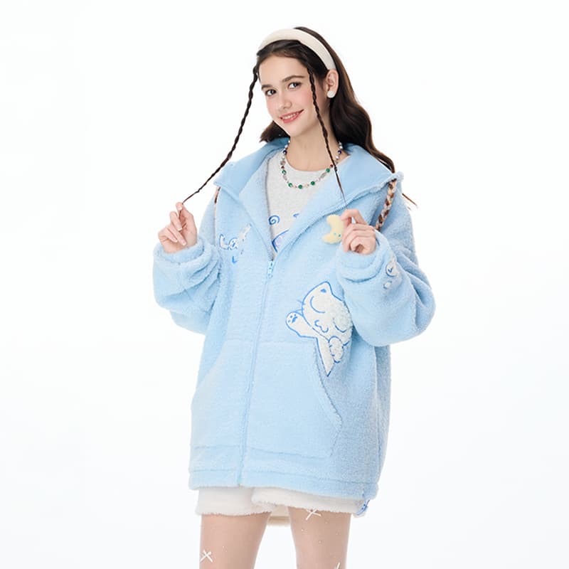Куртка LAMLICKA Blue Unisex Куртки - изображение 8