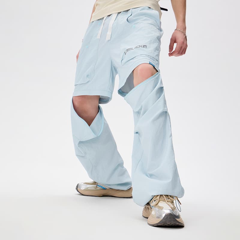 Штаны LAMLICKA Blue Unisex Casual Pants LAMLICKA Синий Унисекс Повседневные Штаны - изображение 6