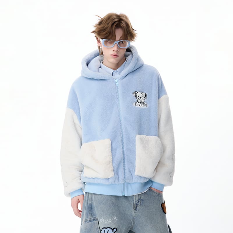 Куртка LAMLICKA Blue Unisex Куртки - изображение 5