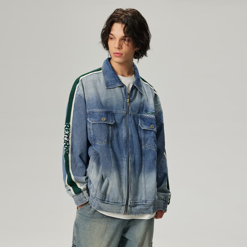 Джинсовая куртка LAMLICKA Denim Jacket Blue - изображение 3