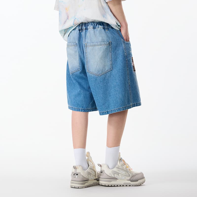 Джинсовые шорты LAMLICKA Blue Unisex Джинсовые шорты - изображение 4