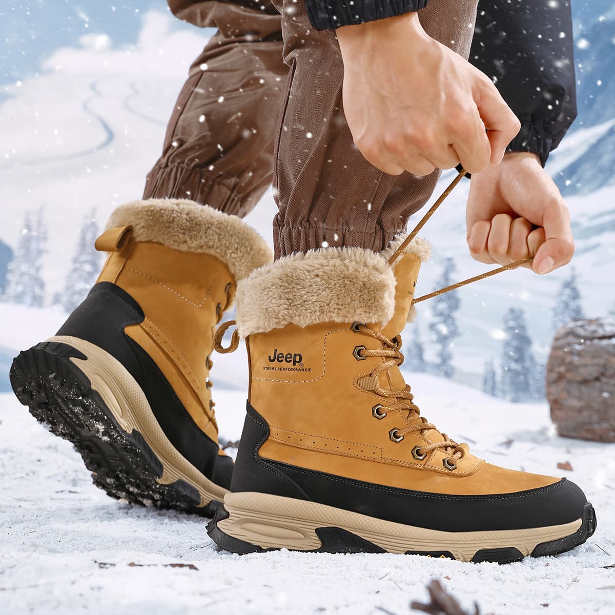 Ботинки зимние Jeep Snow Boots - изображение 14