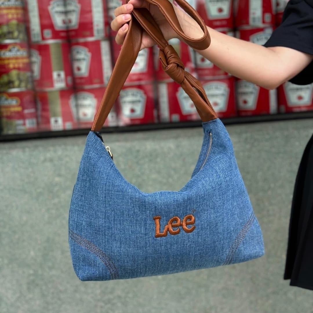 Сумка через плечо Lee Denim Blue - изображение 4