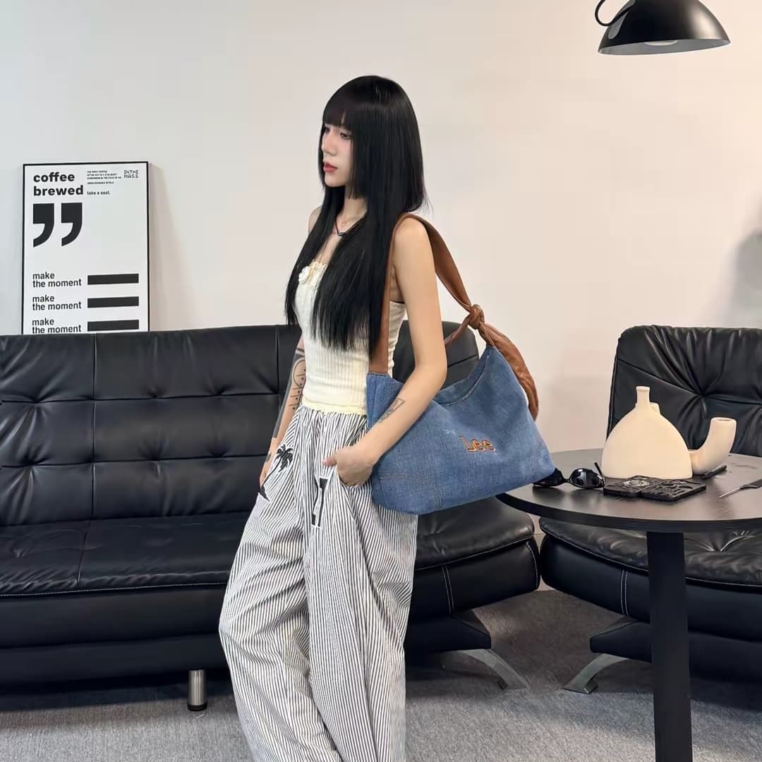 Сумка через плечо Lee Denim Blue - изображение 3