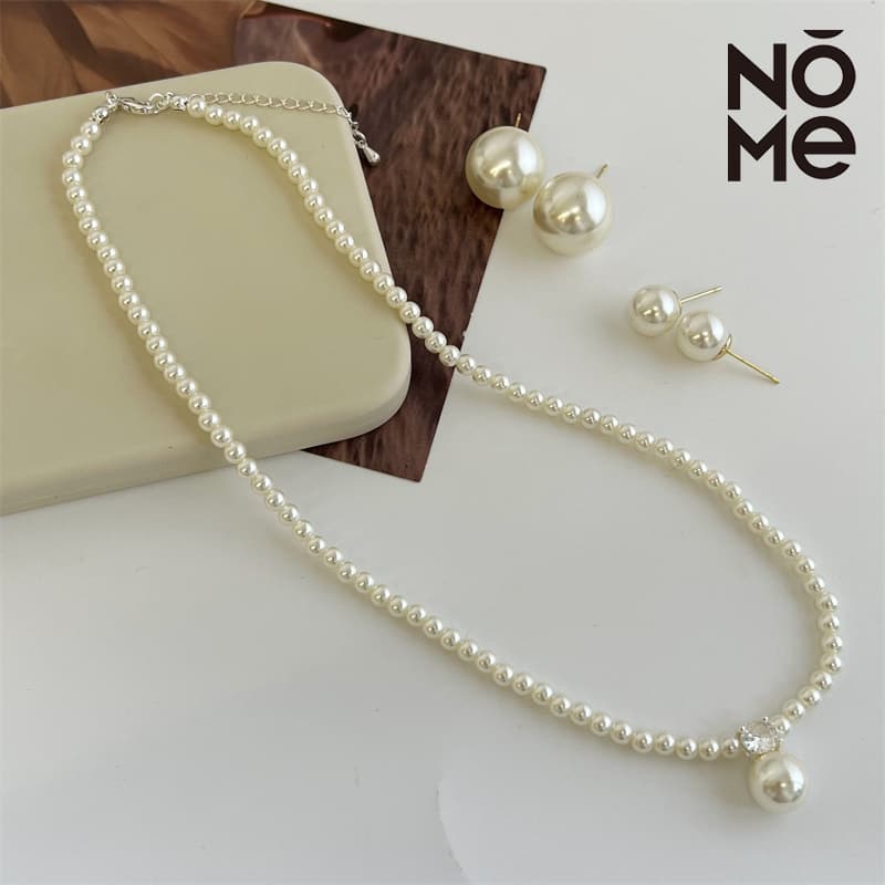 Ожерелье NOME Серебряное покрытие ожерелья для женщин - изображение 4