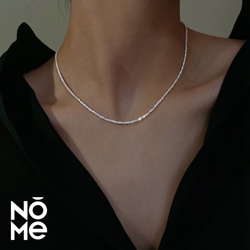 Ожерелье NOME Серебряное покрытие ожерелья для женщин - изображение 2