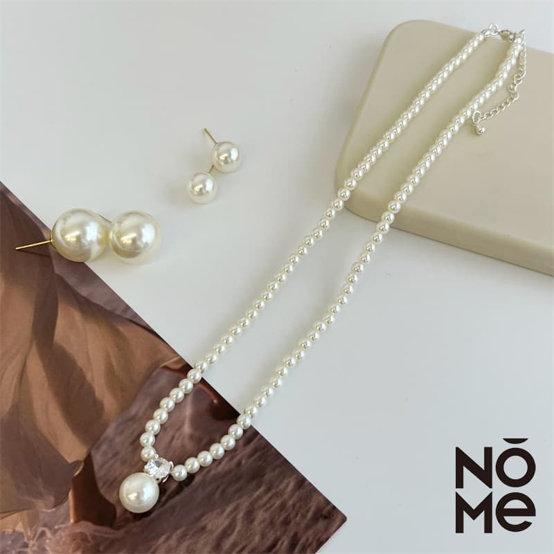 Ожерелье NOME Серебряное покрытие ожерелья для женщин - изображение 5