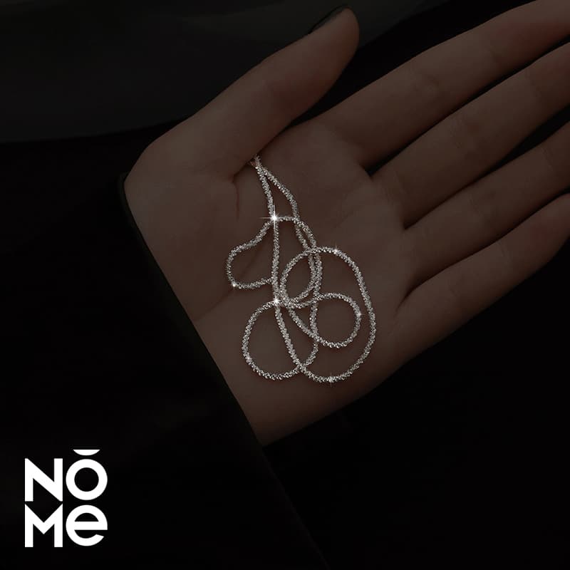 Ожерелье NOME Серебряное покрытие ожерелья для женщин - изображение 5