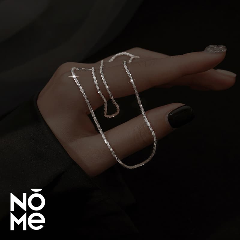 Ожерелье NOME Серебряное покрытие ожерелья для женщин - изображение 3