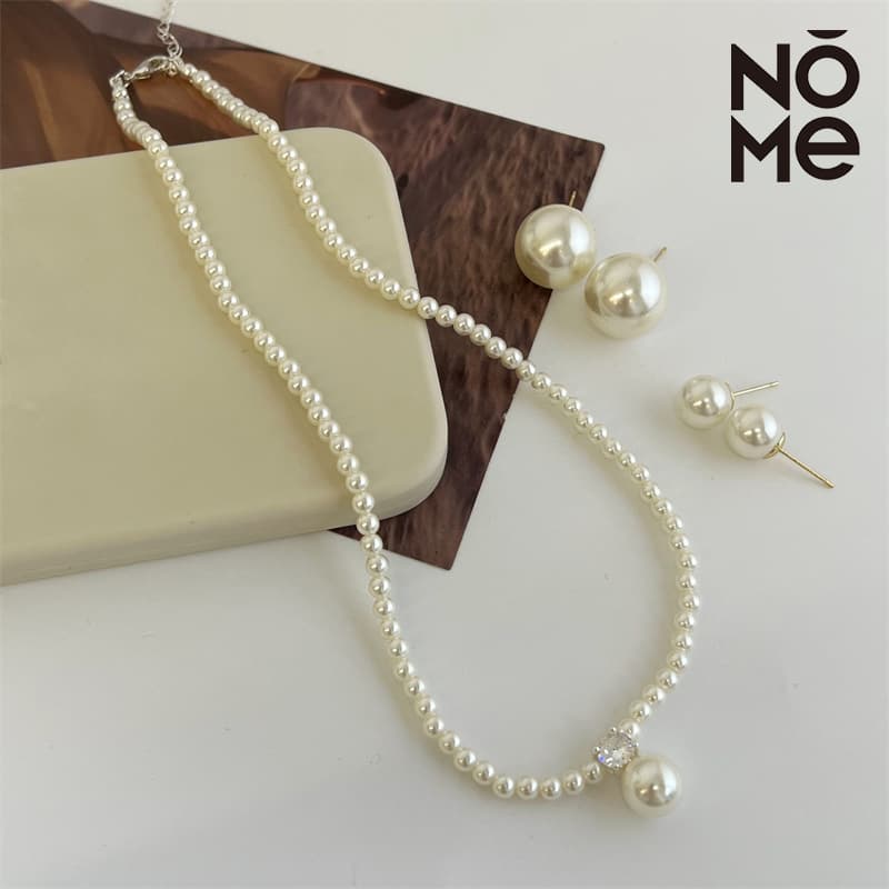 Ожерелье NOME Серебряное покрытие ожерелья для женщин - изображение 3