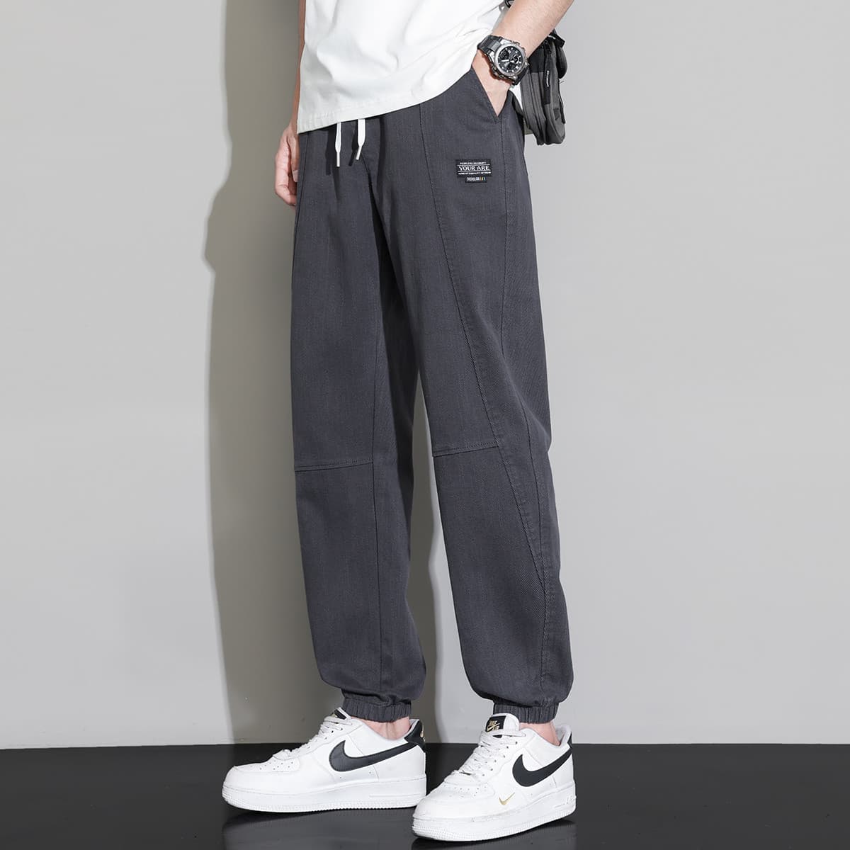 Штаны Tonlion Мужской Повседневные брюки - изображение 4