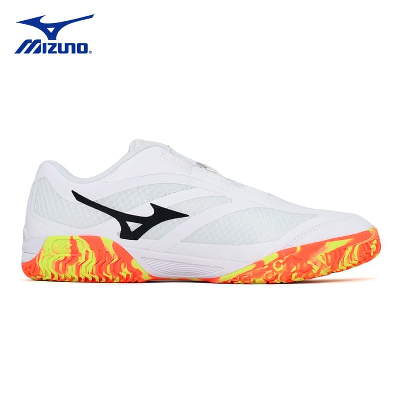 Кроссовки для спортзала Mizuno WAVE MEDAL 8 Тренировочные кроссовки Низкий Топ 81GA269213 Белый Оранжевый Унисекс - изображение 5