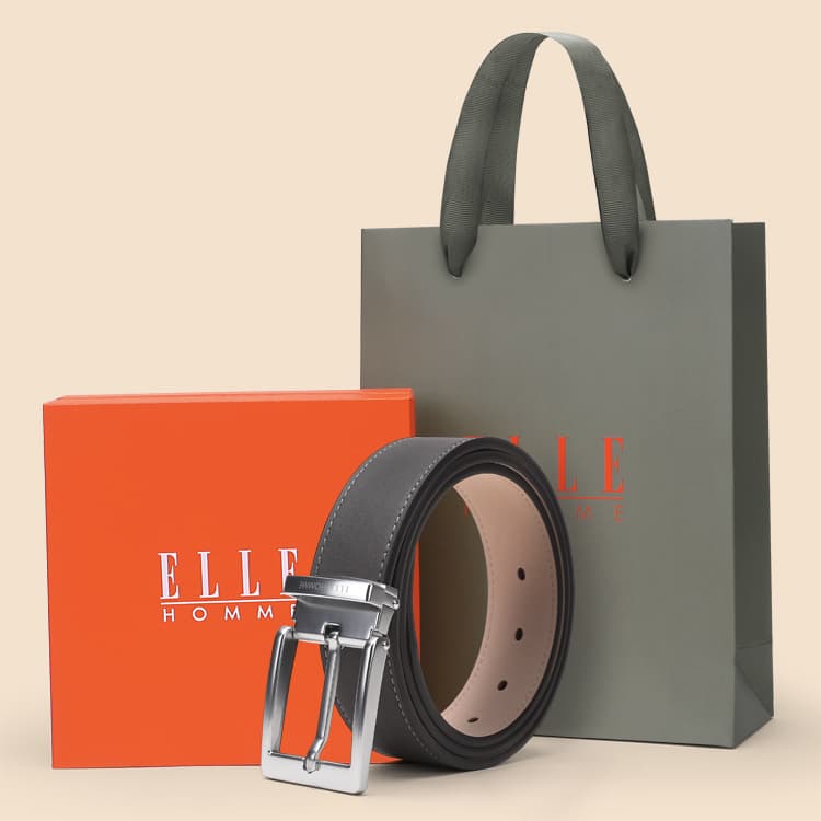 Ремень ELLE HOMME 3.4cm - изображение 6