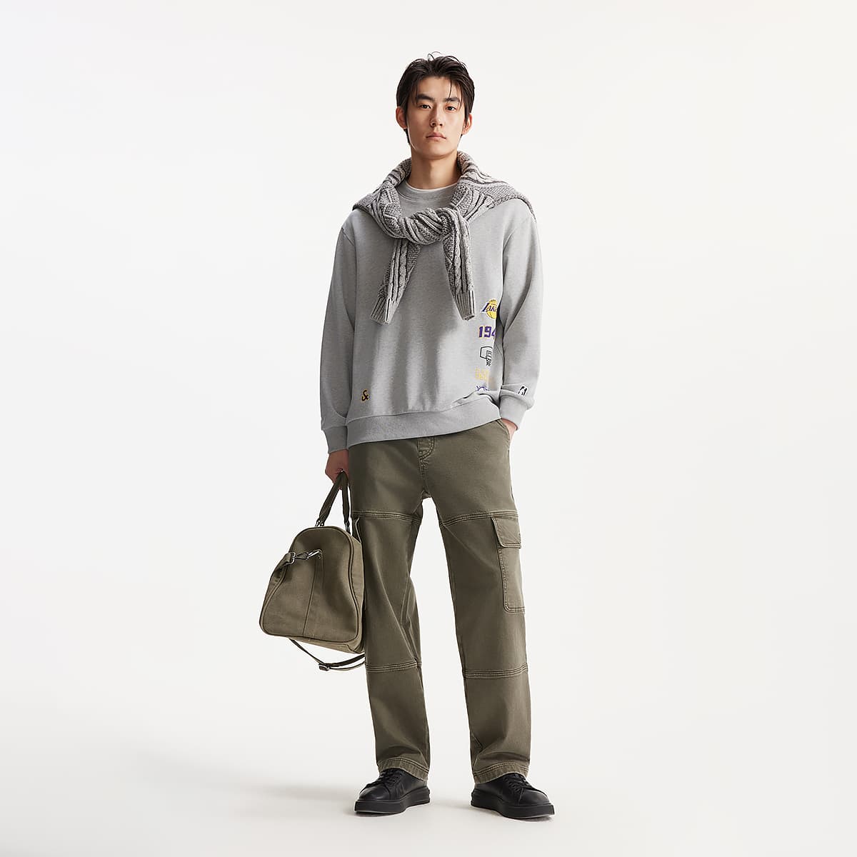 Кофта JACK JONES Lakers Sweatshirt - изображение 3